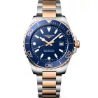 Longines HydroConquest orologio da uomo L3.769.3.98.7, quadrante blu, cinturino in acciaio inossidabile argento