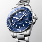 Longines HydroConquest orologio da uomo L3.769.4.96.6, quadrante blu, cinturino in acciaio inossidabile argento