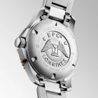 Longines HydroConquest orologio da uomo L3.780.3.78.6, quadrante grigio, cinturino in acciaio inossidabile argento