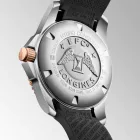 Longines HydroConquest orologio da uomo L3.782.3.58.9, quadrante nero, cinturino in silicone nero
