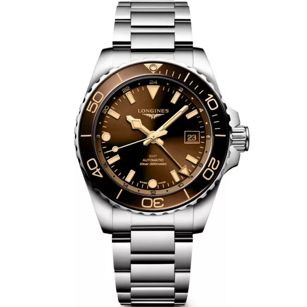 Longines HydroConquest GMT orologio da uomo L3.790.4.66.6