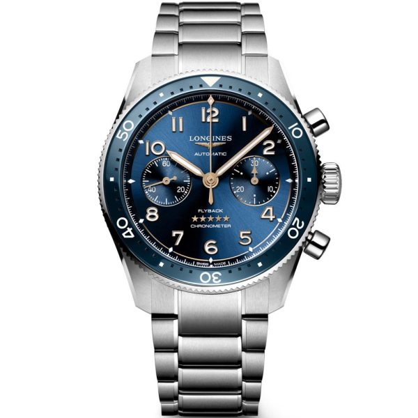 Longines Spirit Flyback orologio da uomo L3.821.4.93.6