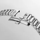 Longines Conquest Chronograph orologio da uomo L3.835.4.32.6, quadrante oro, cinturino in acciaio inossidabile argento