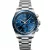 Longines Conquest orologio da uomo L3.835.4.92.6, quadrante blu, cinturino in acciaio inossidabile argento