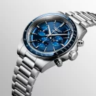 Longines Conquest orologio da uomo L3.835.4.92.6, quadrante blu, cinturino in acciaio inossidabile argento