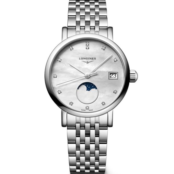 Longines Elegante Collection Moonphase orologio da donna L4.330.4.87.6