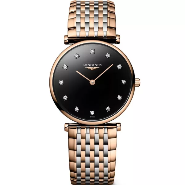Longines La Grande Classique orologio da donna L4.512.1.57.7, cinturino in acciaio inossidabile argento