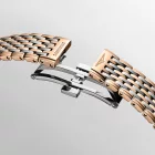 Longines La Grande Classique orologio da donna L4.512.1.98.7, cinturino in acciaio inossidabile oro rosa