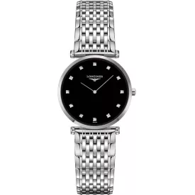 Longines La Grande Classique orologio da donna L4.512.4.58.6, cinturino in acciaio inossidabile argento