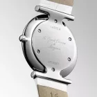 Longines La Grande Classique orologio da donna L4.512.4.87.0, cinturino in pelle bianco