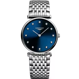 Longines La Grande Classique orologio da donna L4.512.4.97.6, cinturino in acciaio inossidabile argento