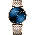 La Grande Classique orologio unisex L4.866.1.98.7, cinturino in acciaio inossidabile oro rosa
