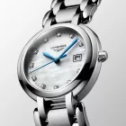 Longines Primaluna orologio da donna L8.120.4.87.6, cinturino in acciaio inossidabile argento