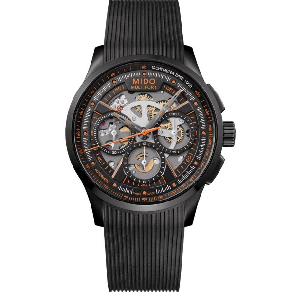 Mido Multifort Skeleton Chronograph orologio da uomo M038.662.37.050.00