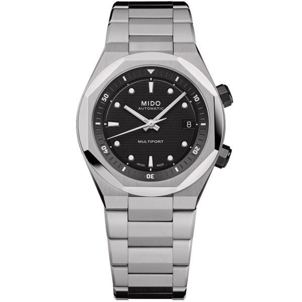 Mido Multifort 8 Two Crowns orologio da uomo M047.507.11.051.00