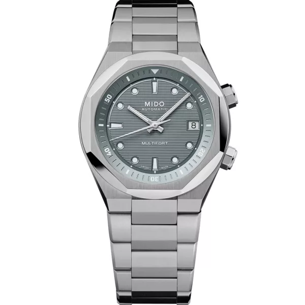 Mido Multifort 8 Two Crowns orologio da uomo M047.507.11.081.00