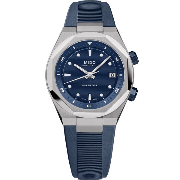 Mido Multifort 8 Two Crowns orologio da uomo M047.507.17.041.00