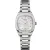 Mido Multifort TV 28 Quartz orologio da donna M049.110.11.116.00, cinturino in acciaio inossidabile argento