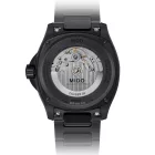 Mido Multifort TV Big Date orologio da uomo M049.526.33.081.00, quadrante marrone, cinturino in acciaio inossidabile nero