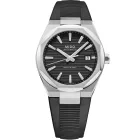 Mido Multifort 8 One Crown orologio da uomo M055.507.17.051.00, quadrante nero, cinturino in silicone nero