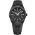 Mido Multifort 8 One Crown orologio da uomo M055.507.37.051.00, quadrante nero, cinturino in silicone nero