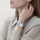 Baume & Mercier Classima orologio da donna M0A10335, quadrante bianco, cinturino in acciaio inossidabile argento