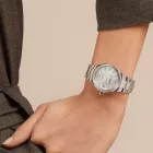 Baume & Mercier Riviera orologio da donna M0A10676, cinturino in acciaio inossidabile argento