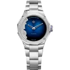 Baume & Mercier Riviera orologio da donna M0A10677, cinturino in acciaio inossidabile argento