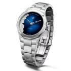 Baume & Mercier Riviera orologio da donna M0A10677, cinturino in acciaio inossidabile argento