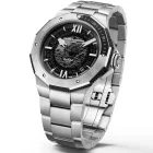 Baume & Mercier Riviera Azur Baumatic orologio da uomo M0A10717, cinturino in acciaio inossidabile argento
