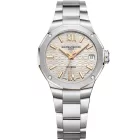 Baume & Mercier Riviera orologio da donna M0A10730, quadrante beige, cinturino in acciaio inossidabile argento