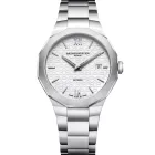 Baume & Mercier Riviera orologio da uomo M0A10845, quadrante argento, cinturino in acciaio inossidabile argento