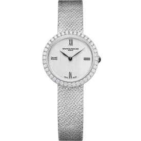 Baume & Mercier Joia orologio da donna M0A10850, cinturino in acciaio inossidabile argento