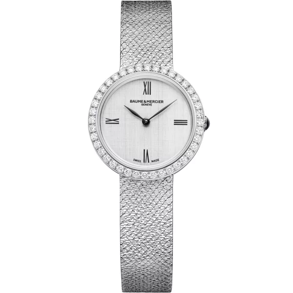 Baume & Mercier Joia orologio da donna M0A10850, cinturino in acciaio inossidabile argento