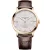 Baume & Mercier Classima orologio da uomo M0A10857, quadrante argento, cinturino in pelle marrone