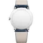 Baume & Mercier Classima orologio da uomo M0A10878, quadrante blu, cinturino in pelle blu