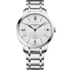 Baume & Mercier Classima orologio da uomo M0A10883, quadrante argento, cinturino in acciaio inossidabile argento