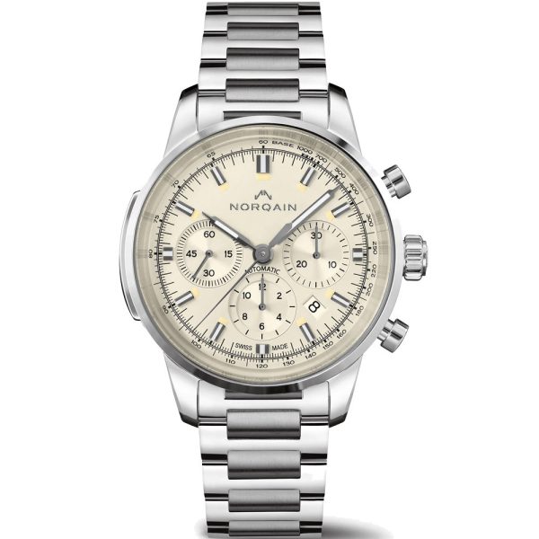 Norqain Freedom 60 Chrono 43mm orologio da uomo N2200.18S01.C01.L01