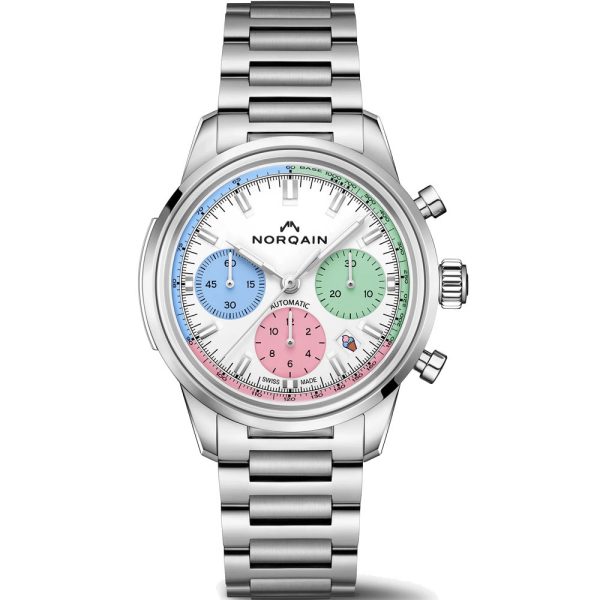 Norqain Freedom 60 Chrono 40mm Enjoy Life Special Edition orologio da uomo N2201.19S01.C01.S01