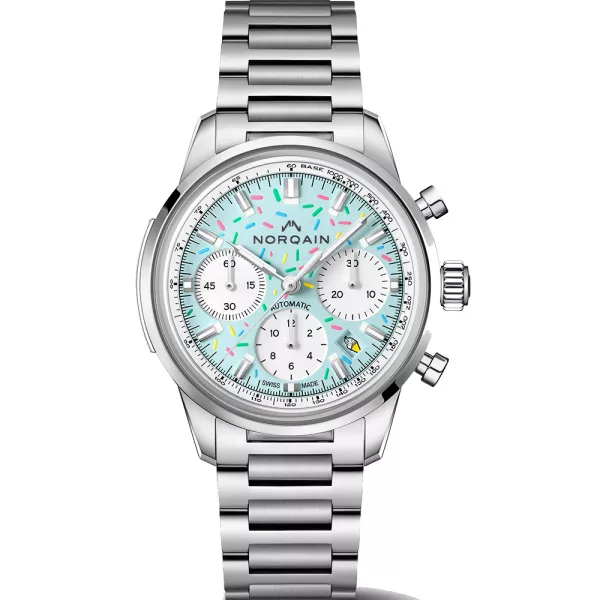Norqain Freedom Chrono Enjoy Life Sprinkles Special Edition orologio da uomo N2201.19S04.A01.S01