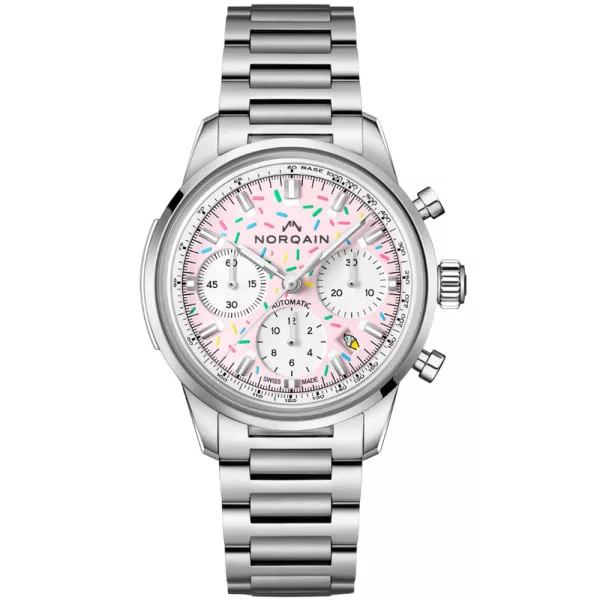Norqain Freedom Chrono Enjoy Life Sprinkles Special Edition orologio da uomo N2201.19S04.K01.S01