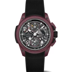 Norqain Wild ONE Skeleton Limited Edition orologio da uomo N3002.40Q02.B01.R01, cinturino in silicone nero