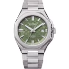 Citizen Automatic Series 8 orologio da uomo NB6080-51W, quadrante verde, cinturino in acciaio inossidabile argento