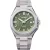 Citizen Automatic Series 8 orologio da uomo NB6080-51W, quadrante verde, cinturino in acciaio inossidabile argento