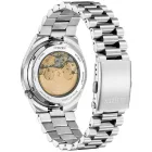 Citizen Automatic orologio da uomo NJ0150-81X, quadrante verde, cinturino in acciaio inossidabile argento