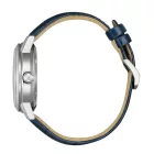 Citizen Automatic orologio da uomo NJ0210-13L, quadrante blu, cinturino in pelle blu