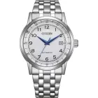 Citizen Automatic orologio da uomo NJ0210-56A, quadrante argento, cinturino in acciaio inossidabile argento