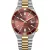 Citizen Automatic Tsuyosa orologio da uomo NJ0234-58X, quadrante bordeaux, cinturino in acciaio inossidabile argento