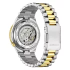 Citizen Automatic Tsuyosa orologio da uomo NJ0234-58X, quadrante bordeaux, cinturino in acciaio inossidabile argento