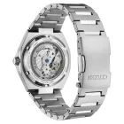 Citizen Automatic Titanium Zenshin 60 orologio da uomo NK5020-58M, quadrante blu, cinturino in titanio argento